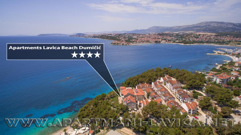 Apartments Lavica Beach Dumicic Podstrana Exterior foto