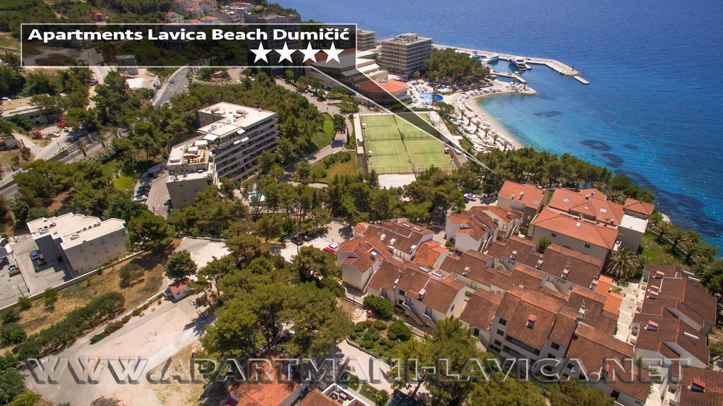Apartments Lavica Beach Dumicic Podstrana Exterior foto